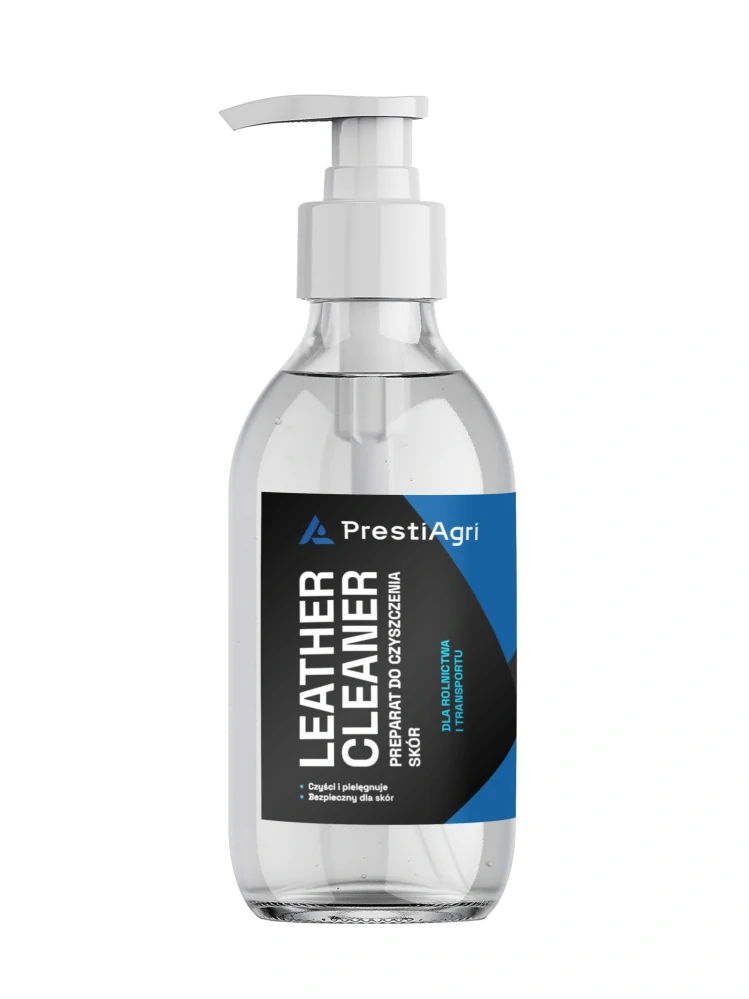 PrestiAgri Čistenie kože - súprava (1x Leather Cleaner 300 ml, 1x Detailingová kefa, 1x Mikrovláknová utierka 40x40 cm)