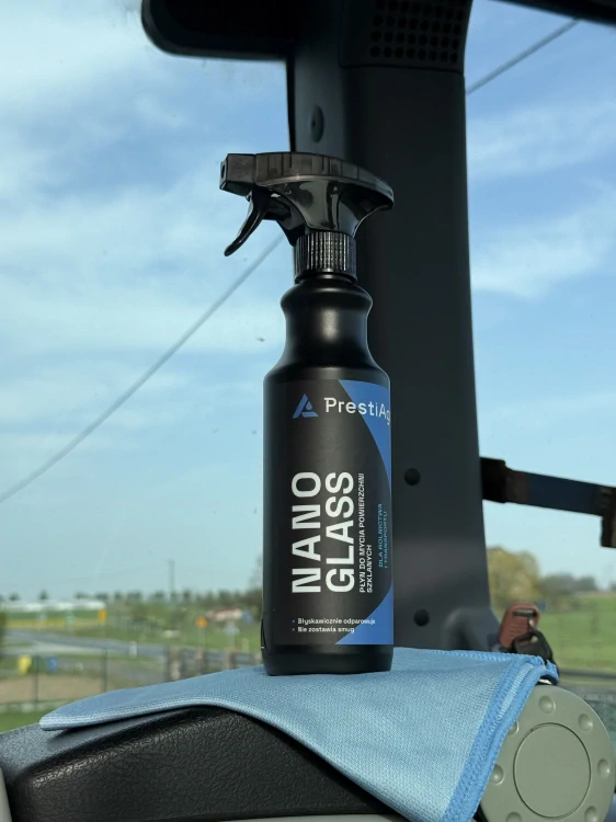 PrestiAgri Nano Glass – Čistič okien, zrkadiel a sklenených povrchov | 1 l